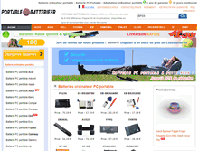 Tablet Screenshot of portable-batterie.fr